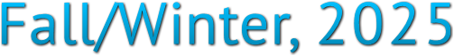 Fall/Winter, 2025 Fall/Winter, 2025